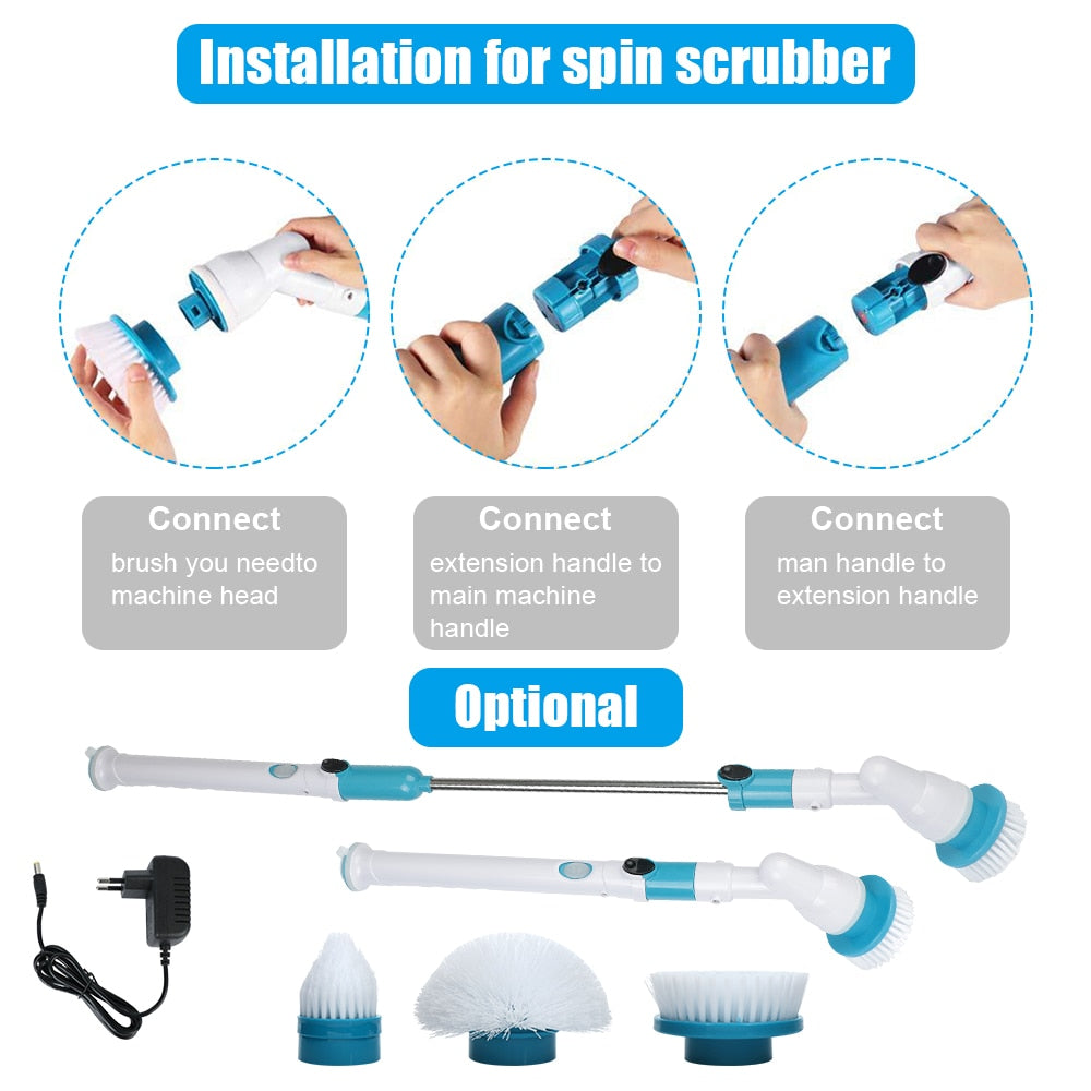 Wireless Electric Spin Cleaner