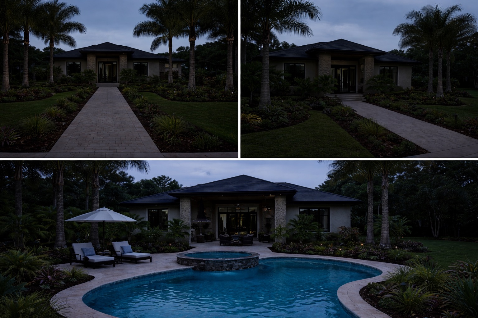 Home before lighting